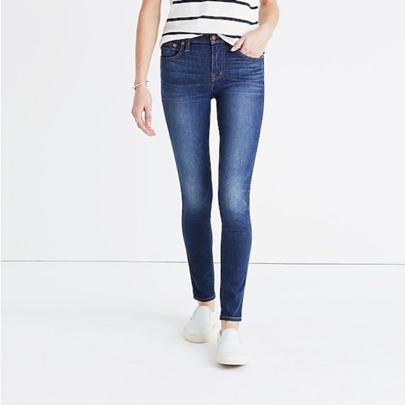 Madewell 9” High Rise Skinny Jeans Size 24 - Picture 1 of 8